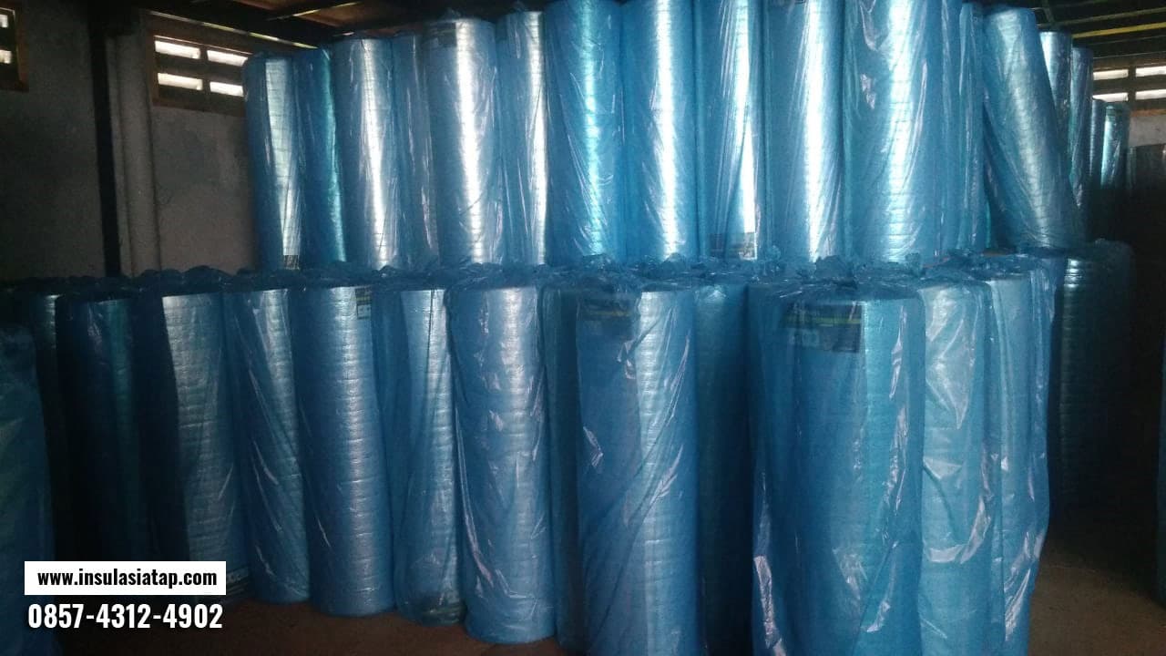 Pemasangan bubble foil